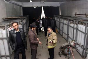 بازدید ایستگاه آتشنشانی ایستگاه 84 از مرکز قلب و عروق شهید رجایی: عکس شماره 3 / 6